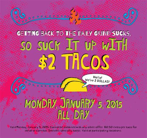 $2 Tacos at Tijuana Flats - Spork Orlando