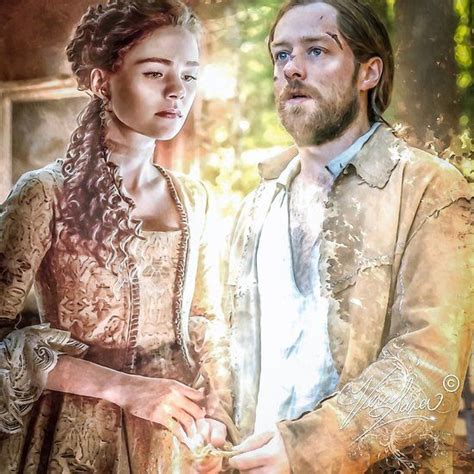 Outlander Drums of autumn Richard Rankin- Sophie Skelton Roger ...