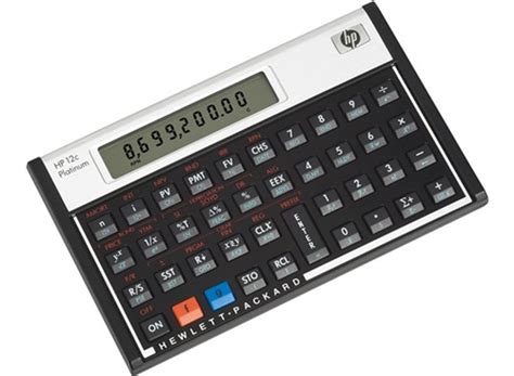 12C Platinum financial calculator. Calculators Direct - Buy calculators online