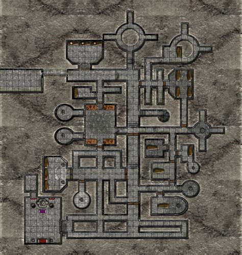 D&D Catacombs Map – Map Of The Usa With State Names