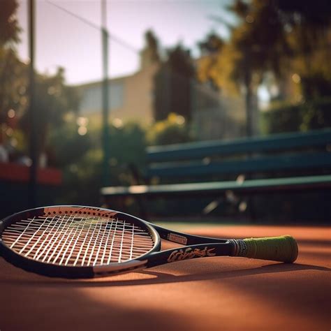 Premium AI Image | tennis equipment