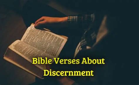 [Best] 50+Bible Verses About Discernment - KJV Scripture