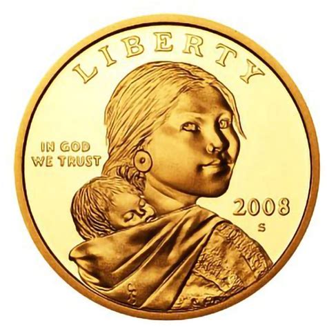 2008-S Sacagawea Dollar Proof | Collectible Sacagawea Dollars (Native Amer.) At Wholesale Prices ...