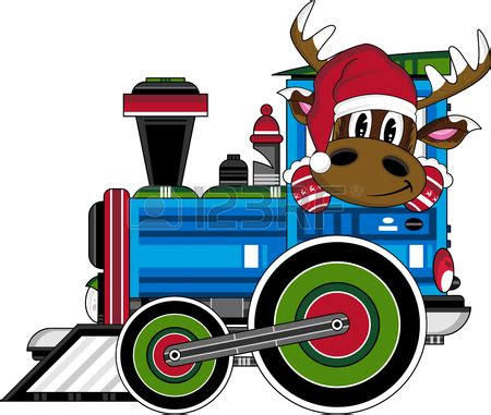 Christmas Train Clipart | Free download on ClipArtMag