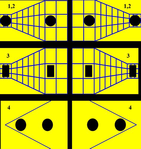 Ponzo illusion used in Experiments 1, 2, and 3 employing the 'grid... | Download Scientific Diagram