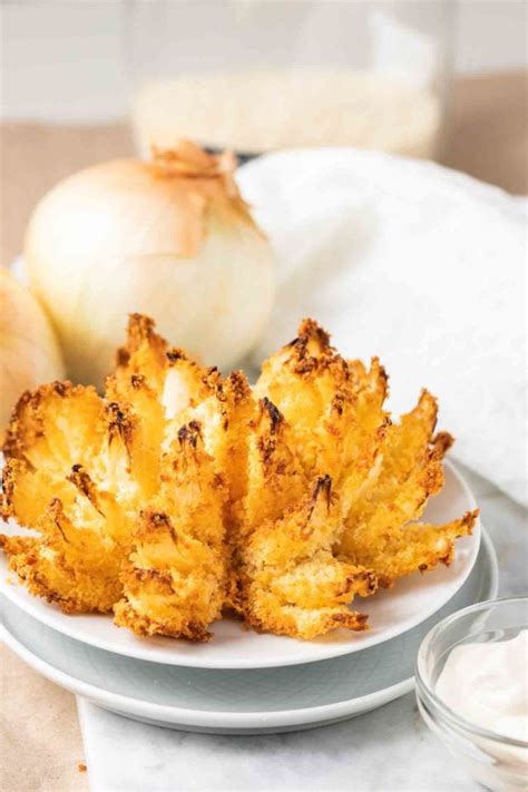 Air Fryer Blooming Onion - Plated Cravings