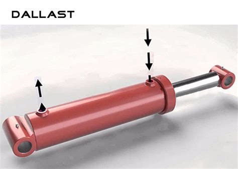 Double Acting Under Body Dump Trailer Hydraulic Cylinder for Pump Truck