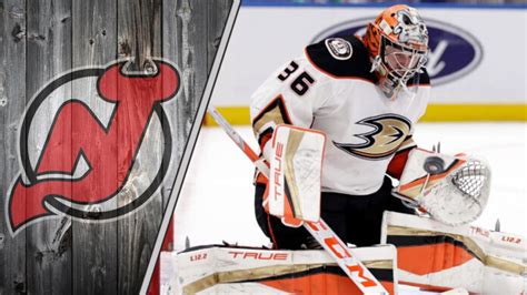 The New Jersey Devils Eyeing John Gibson as Their Goalie Solution - NHL Trade Rumors