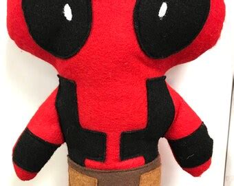 Deadpool plush | Etsy