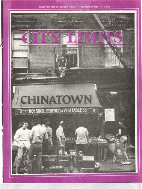 City Limits Magazine, November 1985 Issue | PDF | The Bronx | Homelessness