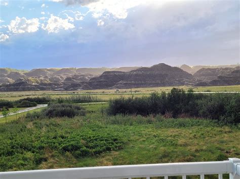 Badlands River View (Drumheller Valley) - Hipcamp in , Alberta Gorgeous Scenery, Beautiful, Deer ...