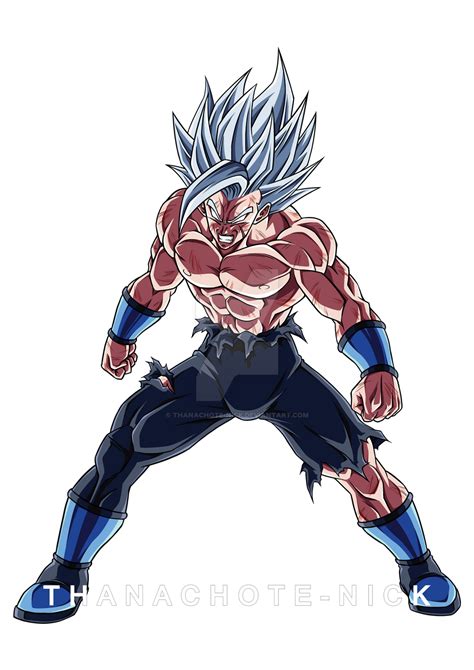 OC : Saiku Super Saiyan White (Raiken) [COLOR] by Thanachote-Nick on ...