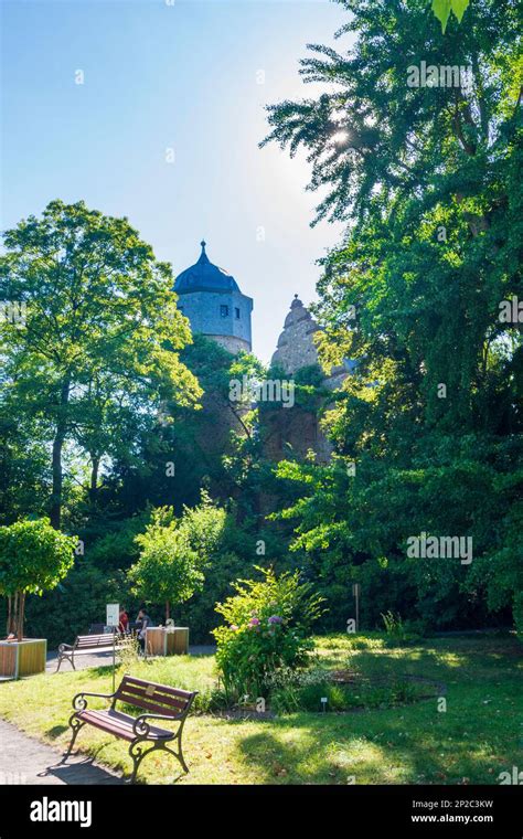 Gießen: Altes Schloss (Old Castle), Botanical Garden in Lahntal, Hessen, Hesse, Germany Stock ...