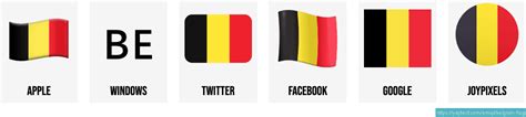 🇧🇪 Flag of Belgium emoji