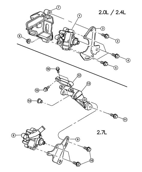 05151016AE - MOPAR Pump. Power steering | Factory Chrysler Parts, Bartow FL