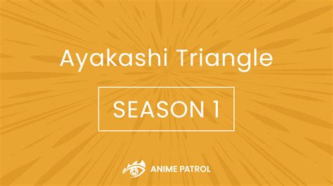 Ayakashi Triangle Release Date [Trailer, Story] - Anime Patrol