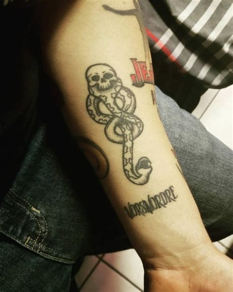 101 Best Death Eater Tattoo Designs You Need To See!