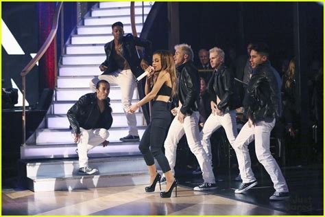 See All The Pics from Amber Riley, Ariana Grande & Cody Simpson's Performance on 'DWTS' Finale ...