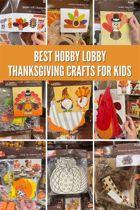 18 Hobby Lobby Thanksgiving Crafts - OriginalMOM