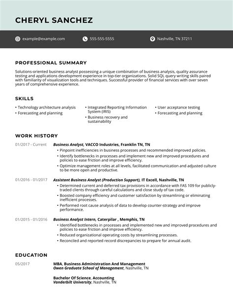 Chief Executive Officer Resume Example | Resume-Now