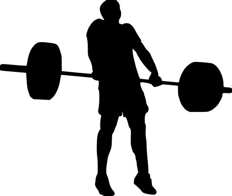 weight lifting clipart silhouette 10 free Cliparts | Download images on ...