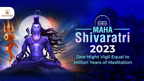 Maha Shivaratri 2023: One Night Vigil Equal to Million Years of Meditation - YouTube