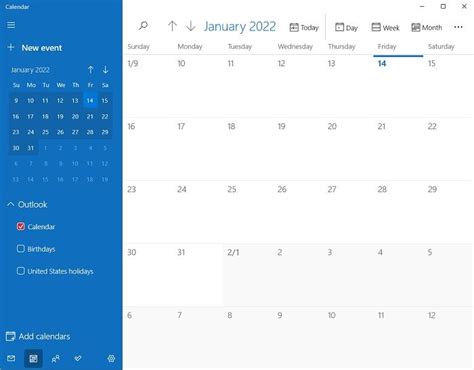 How to use Calendar App in Windows 11 PC