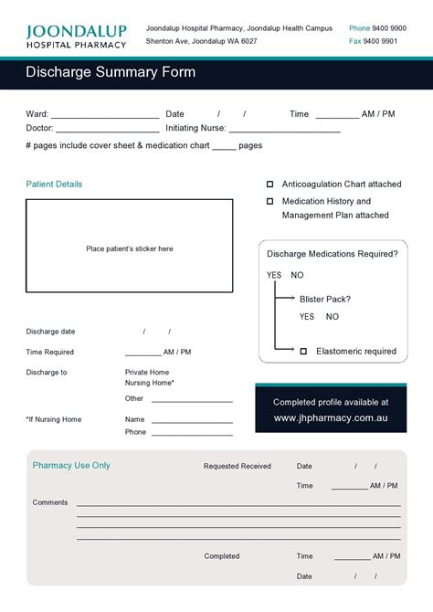 30 Hospital Discharge Summary Templates (& Examples)