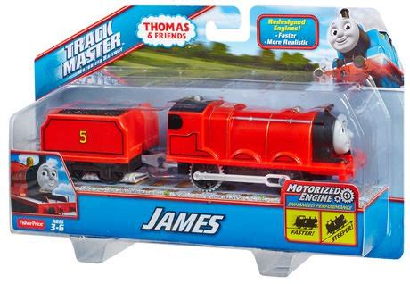 Fisher-Price Thomas & Friends TrackMaster Motorized James Engine ...