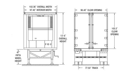 Refrigerated Van Trailer - Kingpin Trailers LTD.