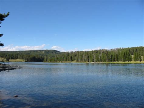 The Yellowstone River Downstream From Yellowstone Lake