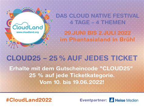 CLOUD25 – die einmalige Aktion der CloudLand 2022: CloudLand