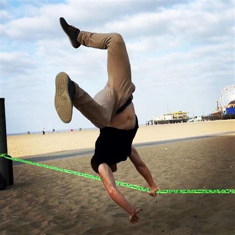 Handstand on Slackline ... Fail | Slackline, Handstand, Instagram