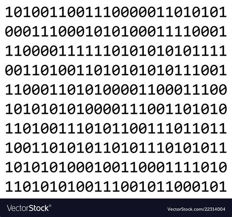 Binary code symbol icon design Royalty Free Vector Image