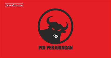 Logo Partai Politik PDIP (Partai Demokrasi Indonesia Perjuangan) CDR ...