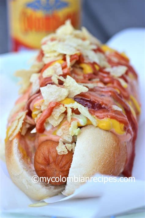 Colombian Hot Dogs (Perro Caliente Colombiano) | Recipe | Colombian food, Dog recipes, Hot dog ...