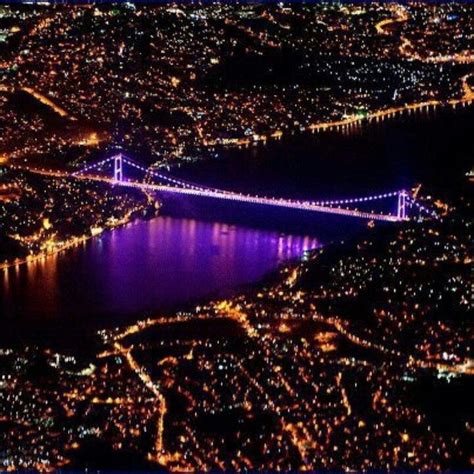 Mesmerizing Istanbul Night View, Turkey | Istanbul, Seyahat tutkusu, Seyahat fotoğrafları