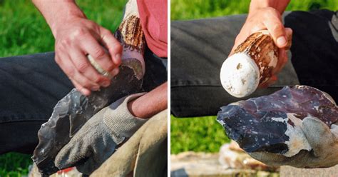 Flint Knapping for Beginners (From Raw Material To Finished Point ...