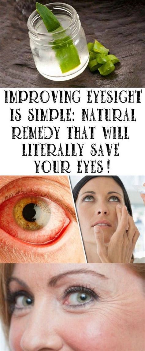 IMPROVING EYESIGHT IS SIMPLE: NATURAL REMEDY THAT WILL LITERALLY SAVE ...