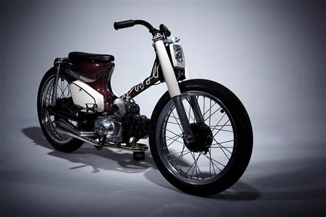 Honda C70 Cub Custom Desktop Background - Motorcycles Wallpaper