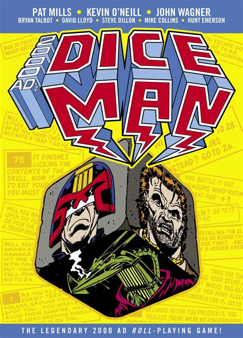 The Complete Dice Man | Book by Pat Mills, John Wagner, Bryan Talbot ...