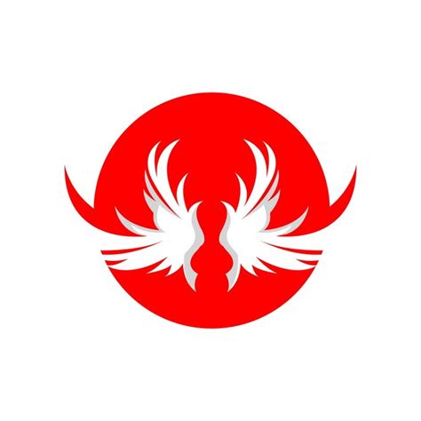 Premium Vector | Wing logo design vector eagle falcon wings beauty flying bird illustration symbol
