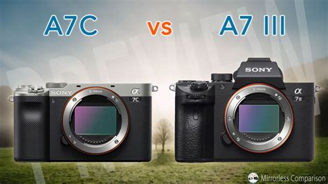 Sony A7C vs A7 III - The 10 Main Differences - Mirrorless Comparison