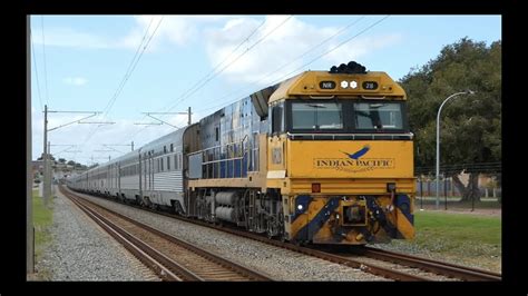 Australian Trains - The Indian Pacific arriving Perth - YouTube