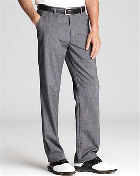 Travis Mathew Golf Slub Pants in Gray for Men (dark grey) | Lyst