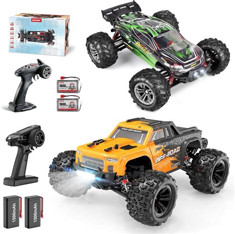 Amazon.com: Hosim 1:16 Brushless RC Monster Truck 60+KMH, 1:16 ...