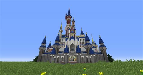 Disney Castle Hybrid Minecraft Map