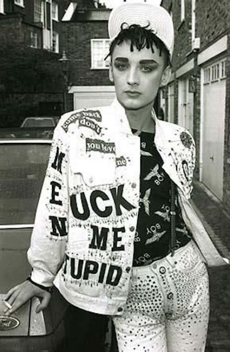 BOY on Boy action: Iconic 80s photos of Boy George modeling fashions from BOY London | Dangerous ...