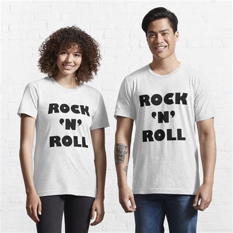 "ROCK 'N' ROLL" T-shirt for Sale by Indie-Prints | Redbubble | roll t ...