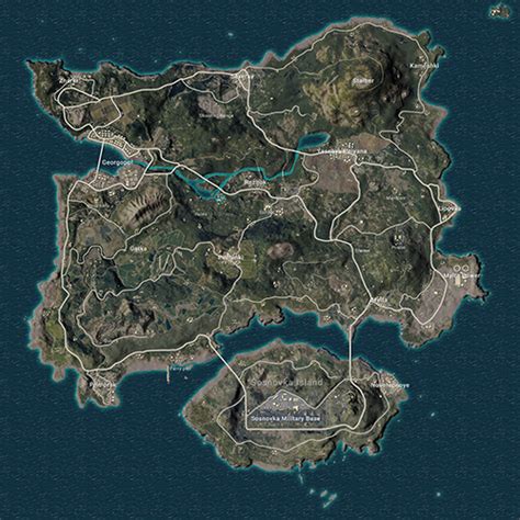 Erangel :: PUBG Interactive Map